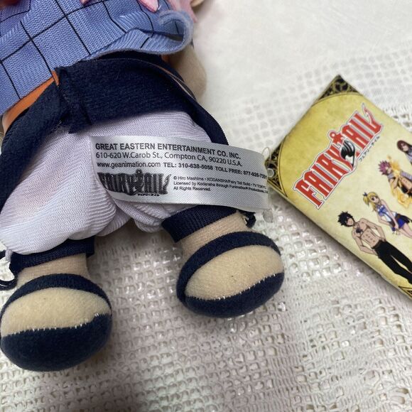 Fairy Tail 9" Natsu Dragneel Dragon Slayer Season 5 Anime Plush Doll - Picture 3 of 4